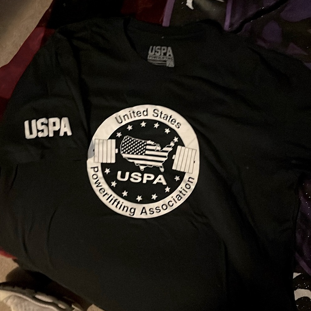 USPA POWERLIFTING TSHIRT